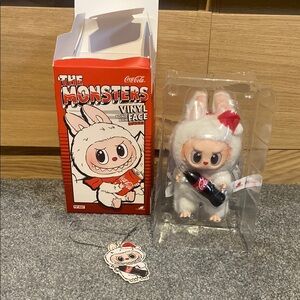 Coca Cola The Monsters Vinyl Face Doll - Red and White